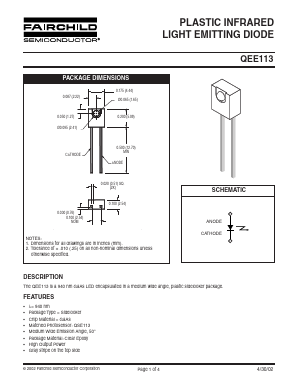 QEE113 Datasheet PDF Fairchild Semiconductor