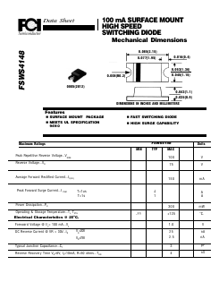 FSWS4148 Datasheet PDF First Components International