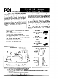 UC3842BD8 Datasheet PDF First Components International
