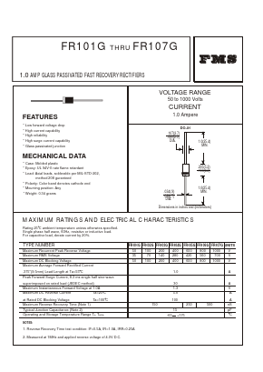 FR103G Datasheet PDF Formosa Technology