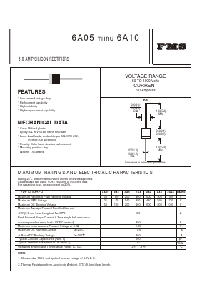 6A1 Datasheet PDF Formosa Technology