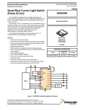 35XS3500 Datasheet PDF Freescale Semiconductor