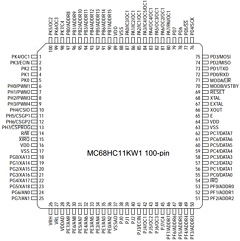 MC68HC11KW1 Datasheet PDF Freescale Semiconductor