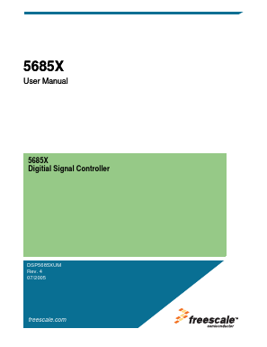 DSP5685XUM Datasheet PDF Freescale Semiconductor