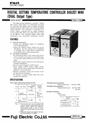 EDS11-81 Datasheet PDF Fuji Electric