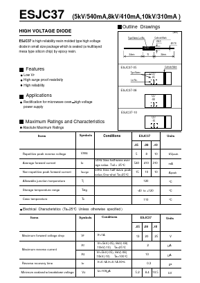 ESJC37 Datasheet PDF Fuji Electric