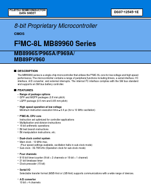E712545 Datasheet PDF Fujitsu