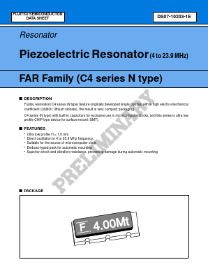 FAR-C4CN-12000-K10-R Datasheet PDF Fujitsu