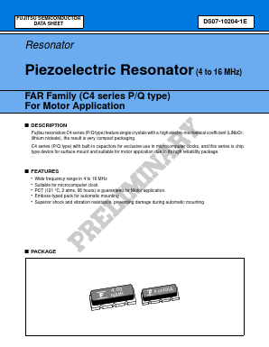FAR-C4CP-10000-M02-R Datasheet PDF Fujitsu