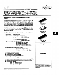 MB8431 Datasheet PDF Fujitsu
