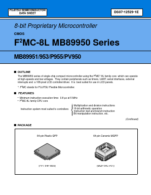 MB8995X Datasheet PDF Fujitsu