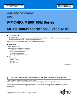 MB2146-303A Datasheet PDF Fujitsu