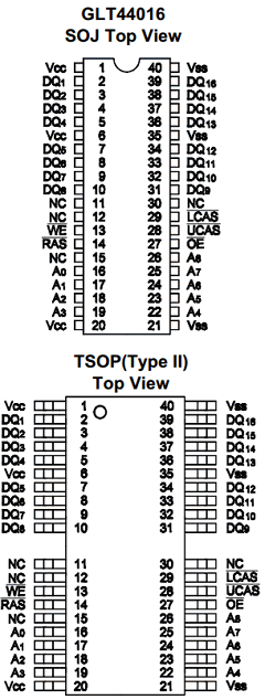 GLT44016 Datasheet PDF G-Link Technology 