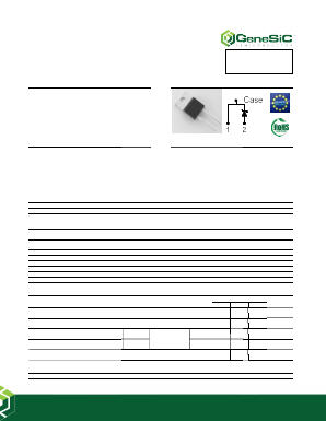 GC02MPS12-220 Datasheet PDF GeneSiC Semiconductor, Inc.