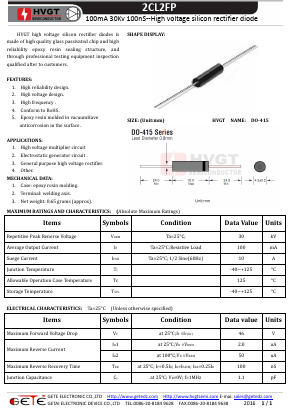 2CL2FP Datasheet PDF getedz electronics