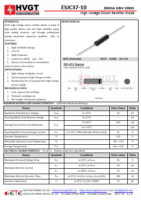 ESJC37-10 Datasheet PDF getedz electronics