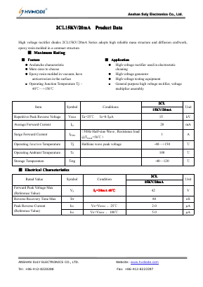 2CL15KV-1A Datasheet PDF getedz electronics