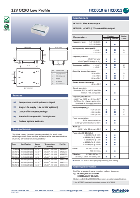 MS06244 Datasheet PDF Golledge Electronics Ltd