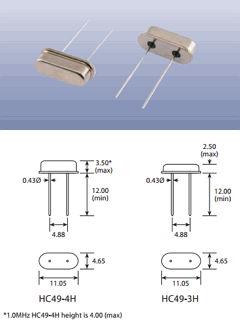 HC49-4H_16 Datasheet PDF Golledge Electronics Ltd