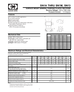 SN1A Datasheet PDF GOOD-ARK