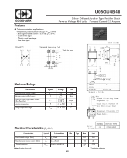 U05GU4B48 Datasheet PDF GOOD-ARK