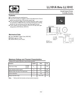 LL101B Datasheet PDF GOOD-ARK