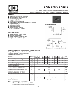 SK26-S Datasheet PDF GOOD-ARK