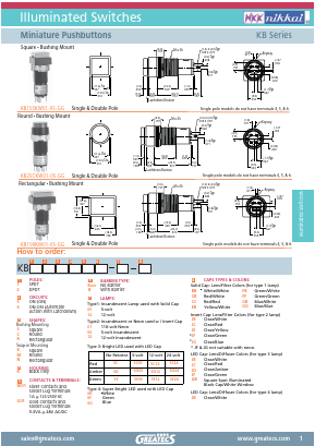 KB15SKW01-05-GG Datasheet PDF GREATECS