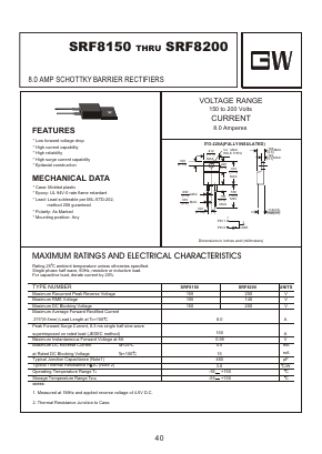 SRF8150 Datasheet PDF Goodwork Semiconductor Co., Ltd.