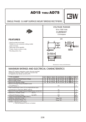 AD2S Datasheet PDF Goodwork Semiconductor Co., Ltd.