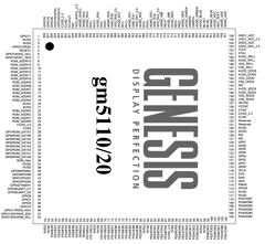 GM5120 Datasheet PDF Genesis Microchip