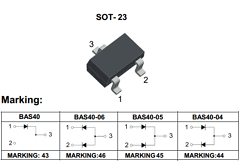 BAS40-06 Datasheet PDF Jiangsu High diode Semiconductor Co., Ltd