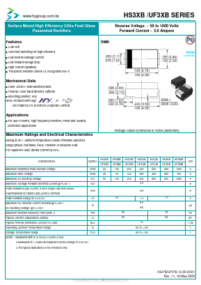 UF3XB Datasheet PDF HY ELECTRONIC CORP.