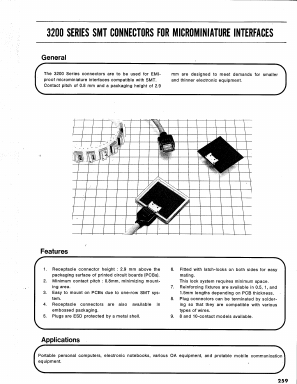 3260-81S1 Datasheet PDF HIROSE ELECTRIC