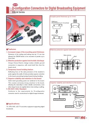 DX10LM-14SE Datasheet PDF HIROSE ELECTRIC