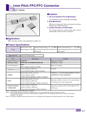 FH21-28S-1DS Datasheet PDF HIROSE ELECTRIC