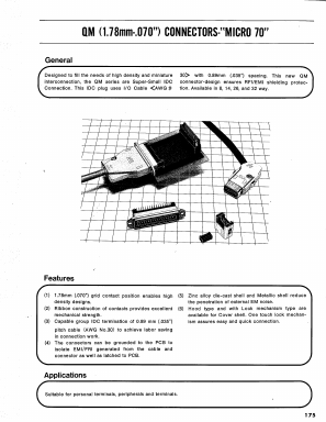 QM40-14PA-EP Datasheet PDF HIROSE ELECTRIC