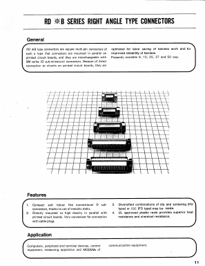 RDEB-9S-LN Datasheet PDF HIROSE ELECTRIC