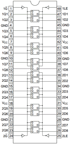 HD74LVC16373A Datasheet PDF Hitachi -> Renesas Electronics