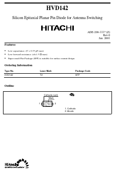 HVD142 Datasheet PDF Hitachi -> Renesas Electronics