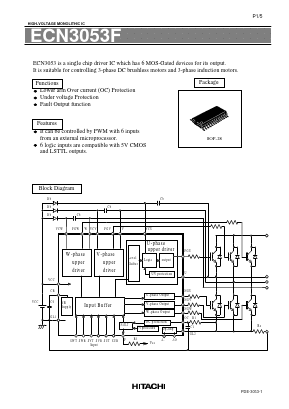 ECN3053F Datasheet PDF Hitachi -> Renesas Electronics