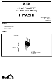 2SH26 Datasheet PDF Hitachi -> Renesas Electronics