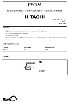HVC135 Datasheet PDF Hitachi -> Renesas Electronics