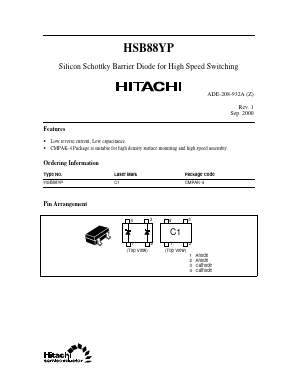 HSB88YP Datasheet PDF Hitachi -> Renesas Electronics