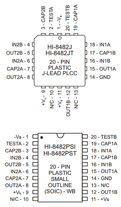 HI-8482S Datasheet PDF Holt Integrated Circuits