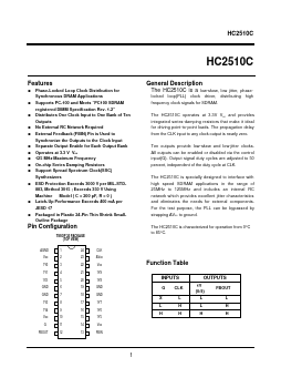 HC2510 Datasheet PDF Hynix Semiconductor