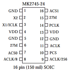 MK2745-24 Datasheet PDF Integrated Circuit Systems