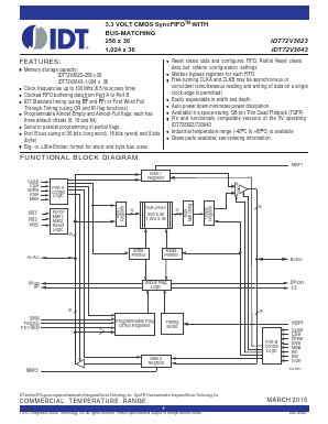 IDT72V3623 Datasheet PDF Integrated Device Technology