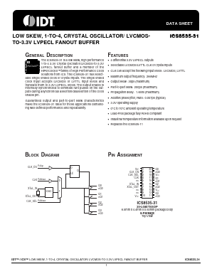 8535-31LFT Datasheet PDF Integrated Device Technology