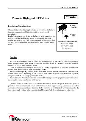 IL33091AN Datasheet PDF IK Semicon Co., Ltd